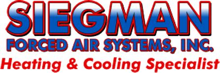 SIEGMAN FORCED AIR SYSTEMS, INC. in York, PA Company Info …