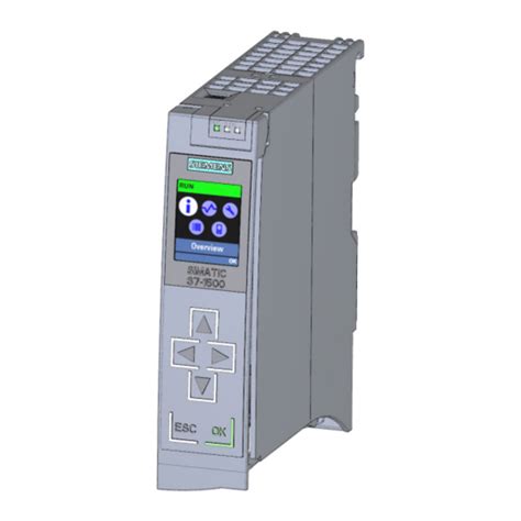 SIEMENS S7-1500 USER MANUAL Pdf Download