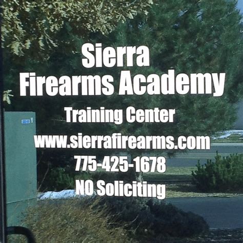 SIERRA FIREARMS ACADEMY - 145 Isidor Ct, Sparks, …