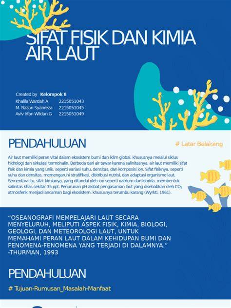 Sifat Kimia dan Fisik Air Laut - raincitystudios.com