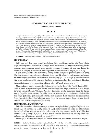 Sifat Lanjut Fungsi Terbatas - wintechmobiles.com