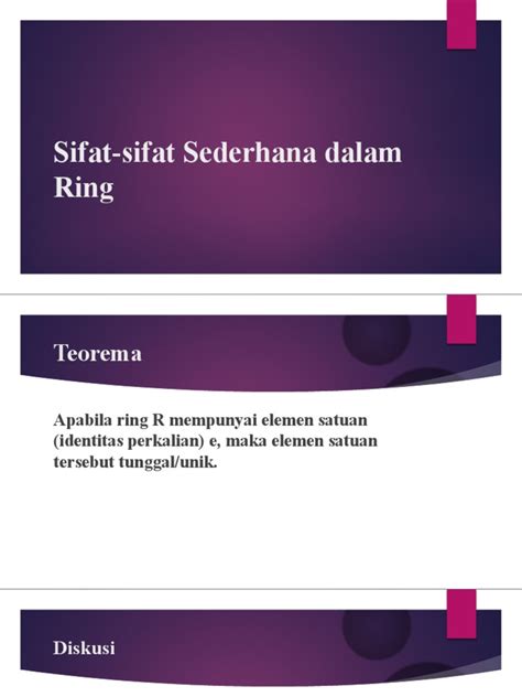 SIFAT-SIFAT RING FAKTOR YANG DILENGKAPI DERIVASI - wintechmobiles.com