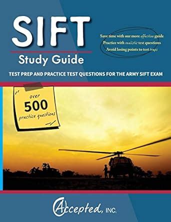 Download Sift Study Guide Test Prep And Practice Questions For The Army Sift Exam By Sift Study Guide Team