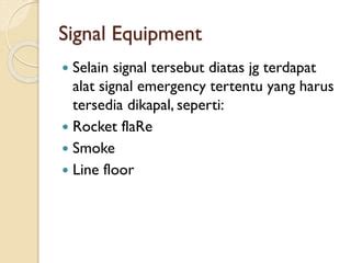 Signal pada kapal (teknik perkapalan).pdf - SlideShare - balustradellc