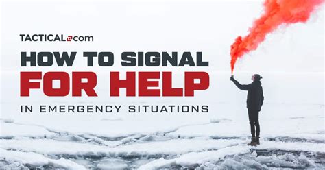 Signaling for Help: 8 Useful Ways to Call for Help - balustradellc
