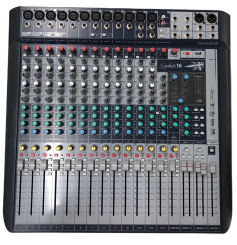 Signature 16 | Soundcraft - Professional Audio Mixers - balustradellc
