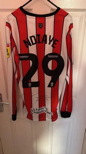 Signed matchworn Iliman Ndiaye shirt - wintechmobiles.com