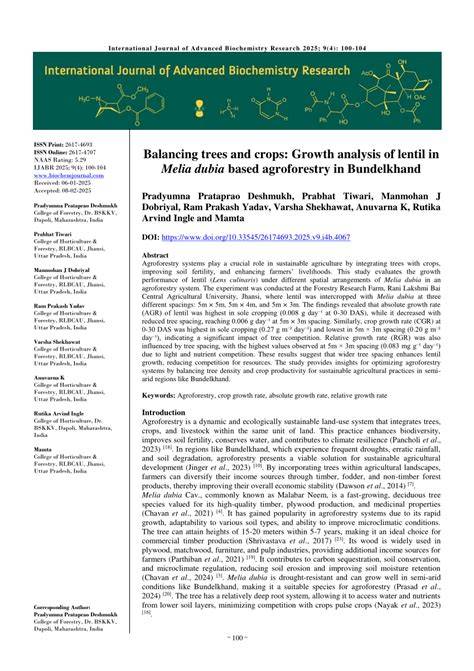 Significance of Melia Dubia Under Agroforestry System - raincitystudios.com