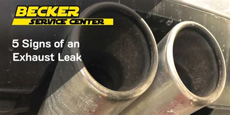 Signs of an Exhaust Leak & How to Fix It - balustradellc