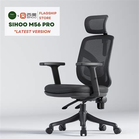 SIHOO M56 Ergonomics Office Chair (Black) Sihoo Australia - balustradellc
