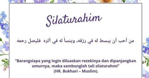 silaturahmi atau silaturahim dalam islam - muktibox.com