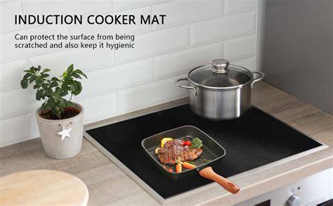 Silicone Baking Mat for Induction Hobs, 52x61cm Induction - raincitystudios.com