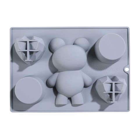 Silicone Chocolate Bear Mold - muktibox.com