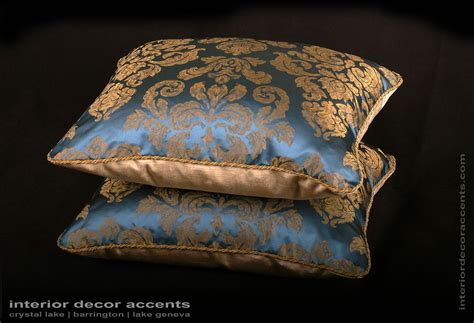 Silk Decorative Throw Pillows - Etsy - balustradellc