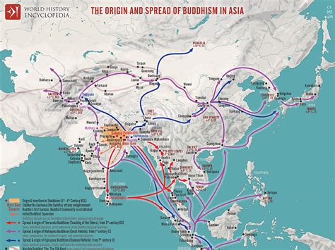 Silk Road Buddhism Spread Map - wintechmobiles.com