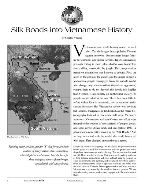 Silk Roads into Vietnamese History - Association for … - wintechmobiles.com