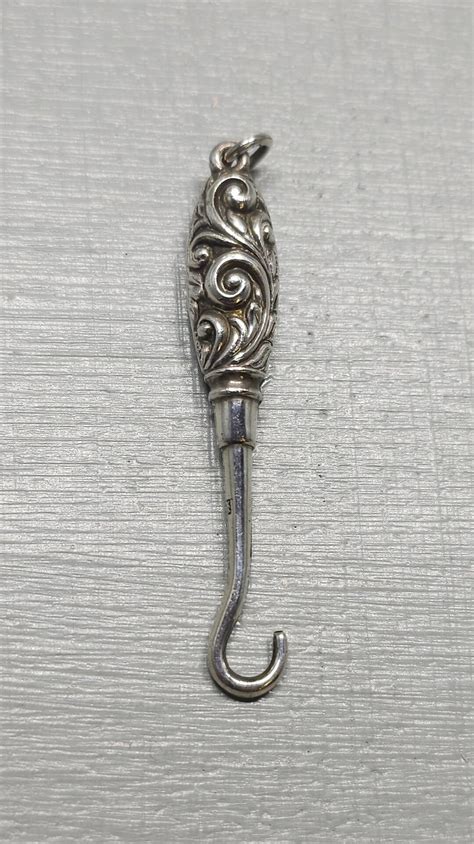 Silver Button Hook - Etsy UK - balustradellc