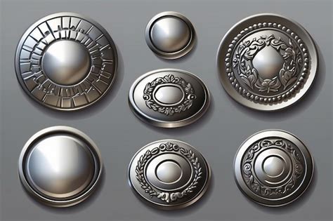 Silver Buttons - balustradellc