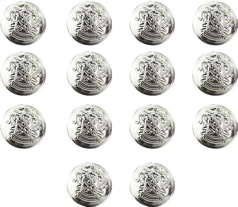 Silver Coat Buttons - Etsy - balustradellc