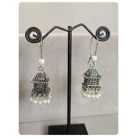 Silver Jhumkas - Buy Silver Jhumkas online at Best … - balustradellc