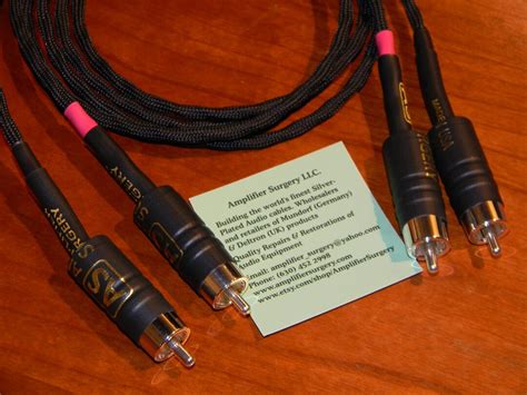 Silver Plated RCA Interconnect cables built with Mundorf ... - Etsy - balustradellc