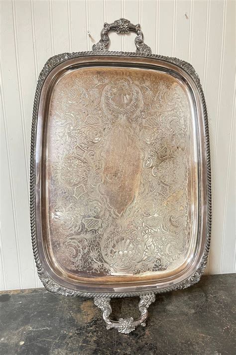 Silver Trays - Pottery Barn - balustradellc