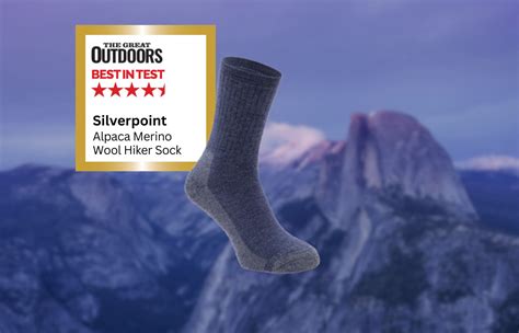 Silverpoint Alpaca Merino Wool Hiker Sock review - balustradellc