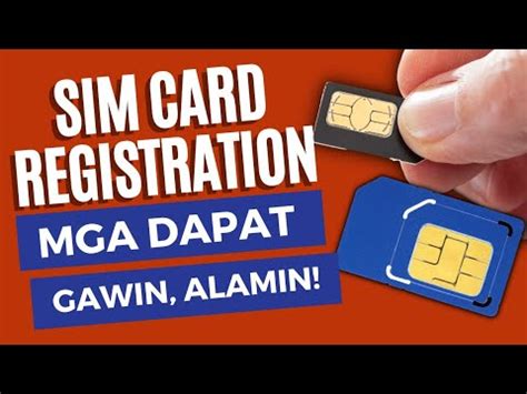 SIM CARD REGISTRATION ONLINE PHILIPPINES - YouTube