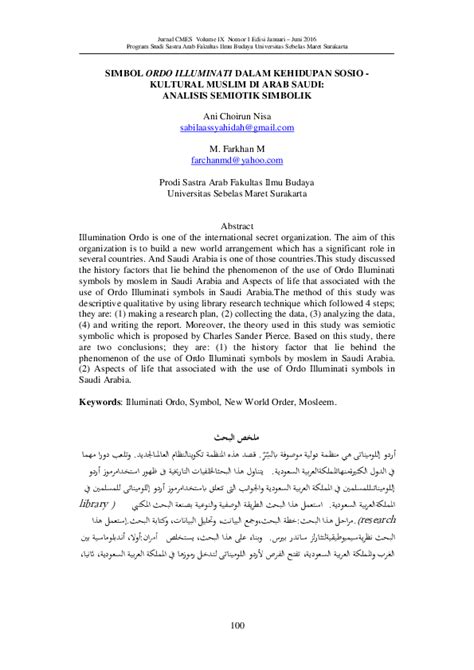 SIMBOL ORDO ILLUMINATI DALAM KEHIDUPAN SOSIO - balustradellc