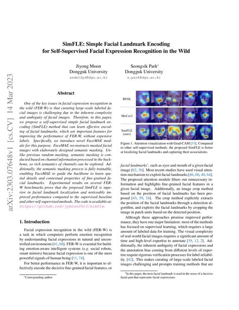 SimFLE: Simple Facial Landmark Encoding for Self-Supervised Facial ... - coolestguyplanet.net