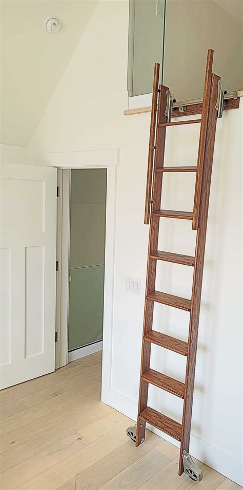 Simple and Sturdy Loft Ladder - Berries & Barnacles - balustradellc