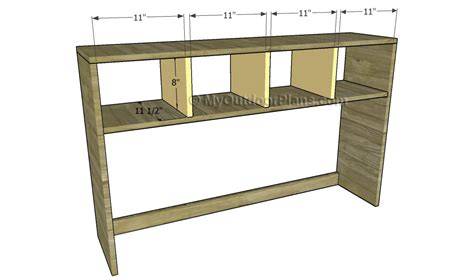 Simple Desk Hutch Plans - MyOutdoorPlans - raincitystudios.com