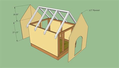Simple Dog House Plans - MyOutdoorPlans - balustradellc