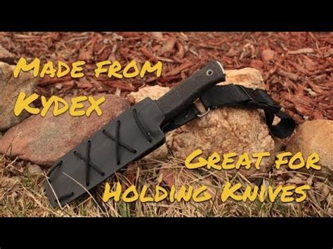 Simple Kydex Sheaths Without a Kydex Press - balustradellc
