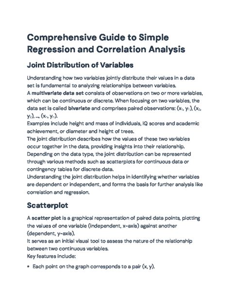 Simple Regression and Correlation Analysis in Data Sets - wintechmobiles.com