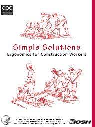 Simple Solutions Ergonomics for Construction Workers - raincitystudios.com