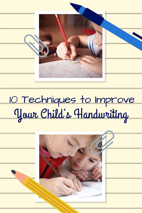 Simple techniques to improve handwriting (for kids) - balustradellc