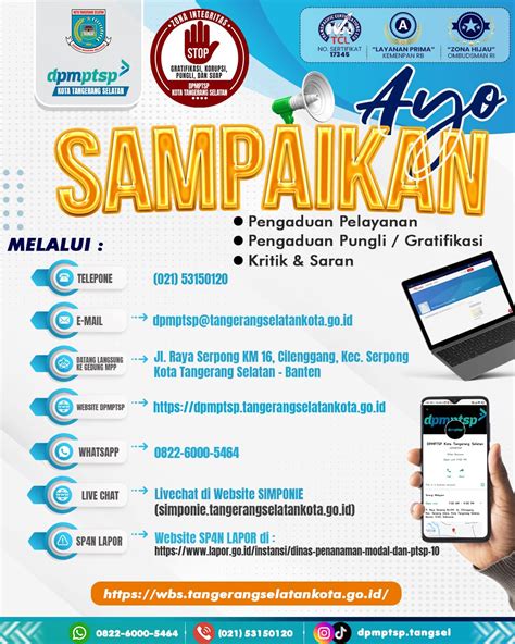 SIMPONIE DPMPTSP Kota Tangerang Selatan - balustradellc