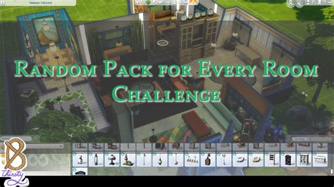 SIMS 4 Random Pack Generator Build Challenge YouTube