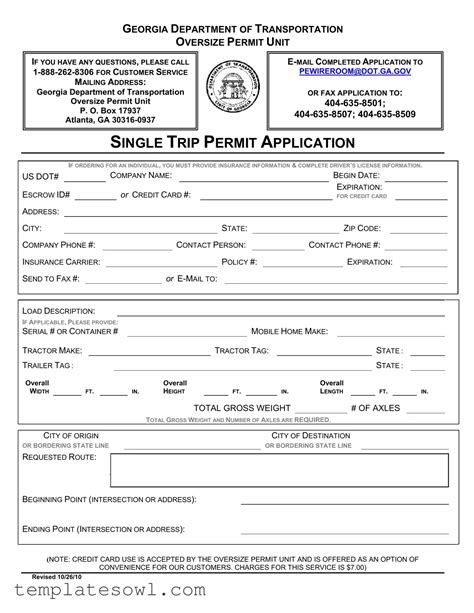 Single Trip Permit - Caltrans - balustradellc