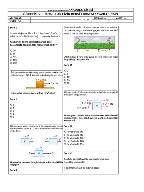 SINIF: Fizik PDF Scribd. 