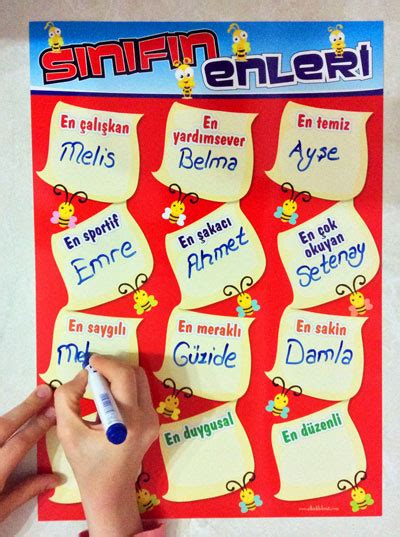 SINIFIN ENLERİ Blogger.