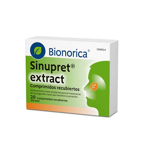 SINUPRET EXTRACT COMPRIMIDOS RECUBIERTOS Farmacic.