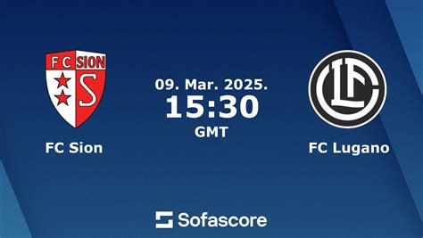 Sion vs. Lugano - 9 March 2025 - Soccerway - wintechmobiles.com