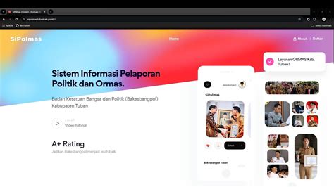 SiPolmas || Sistem Informasi Pelaporan Politik dan Ormas - balustradellc