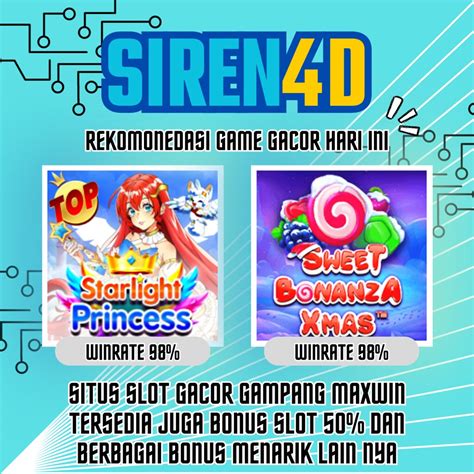 SIREN4D GACOR : Situs Slot Online Gacor Hari Ini & Link Resmi Slot88 Indonesia