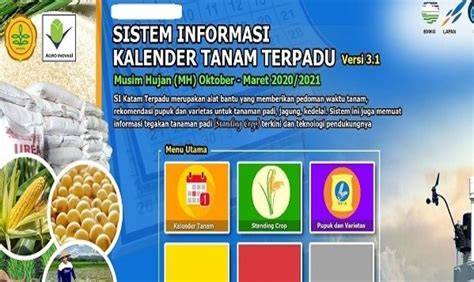 Sistem Informasi Kalender Tanam Terpadu - Standing … - raincitystudios.com