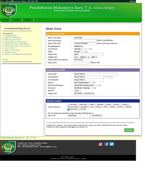 Sistem Penerimaan Mahasiswa Baru - Akpelni - balustradellc