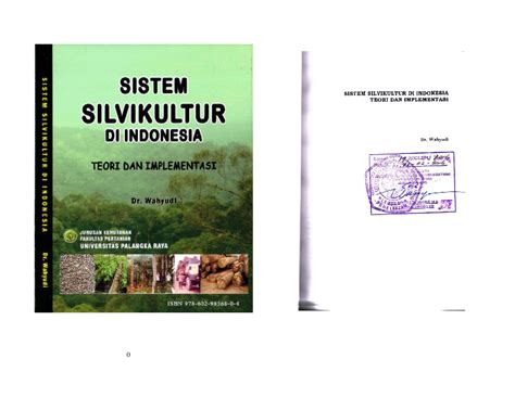 Sistem Silvikultur di Indonesia, Teori dan Implementasi - balustradellc