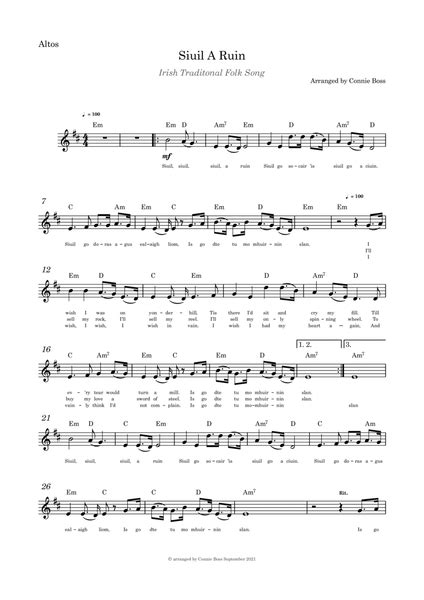 SIUIL A RUIN CHORDS by Ella Roberts @ Ultimate-Guitar.Com